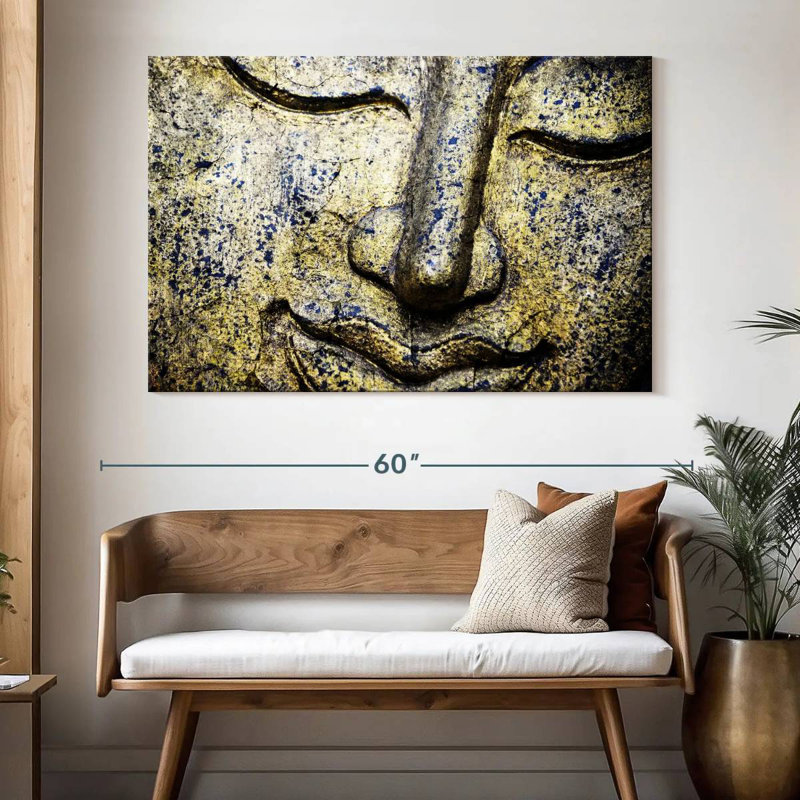 Adella Thai Sleeping Buddha, 34" H x 51" W