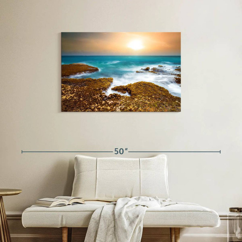 Plage portugaise Gillard, H 24 po x l 36 po