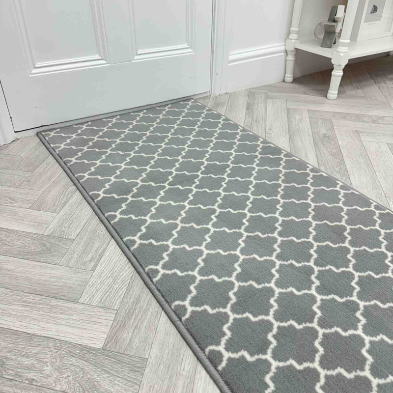 Runner Geometric Area Rug, Runner 60 x 300 cm