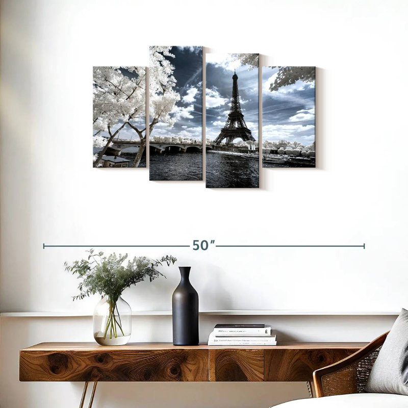 Harpa Another Look At Paris I, 22" H x 36" W