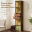 HOMCOM Bookcase with Drawers 3-Tier Adjustable Shelf 158 cm-1333331519