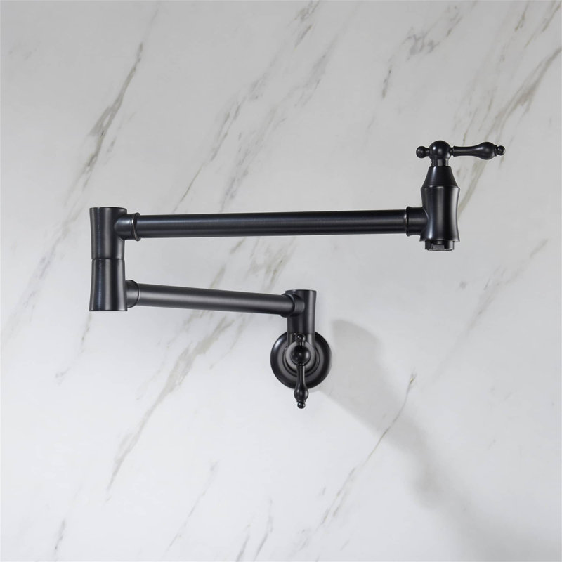 KIKO HOME Kitchen Faucet, Matte Black