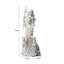 13" Hecate Greek Goddess Resin Sculpture - Marble White Finish with Hounds-1947639303
