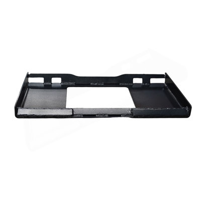 35.5" Universal Compact Skid Steer Weld-On Mount Plate With Window