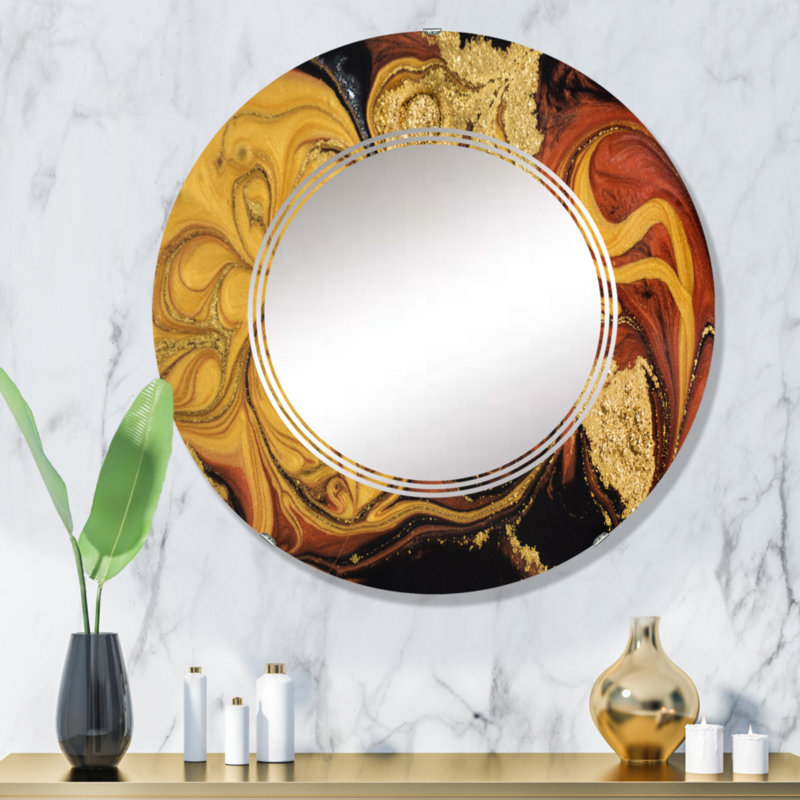 Circle Mirror, 32" x 32"