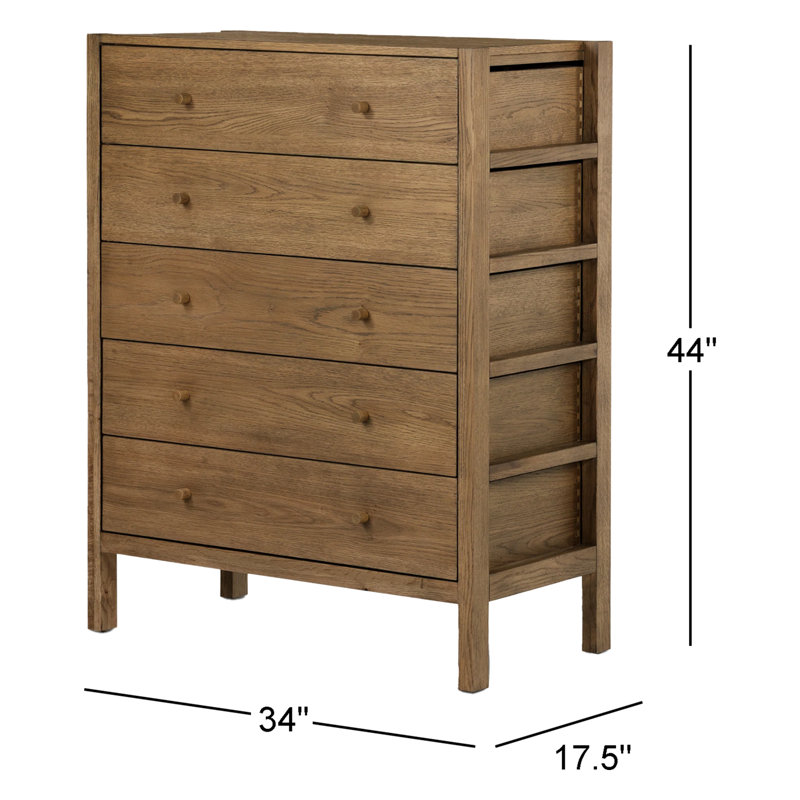 Commode 5 tiroirs Mackay