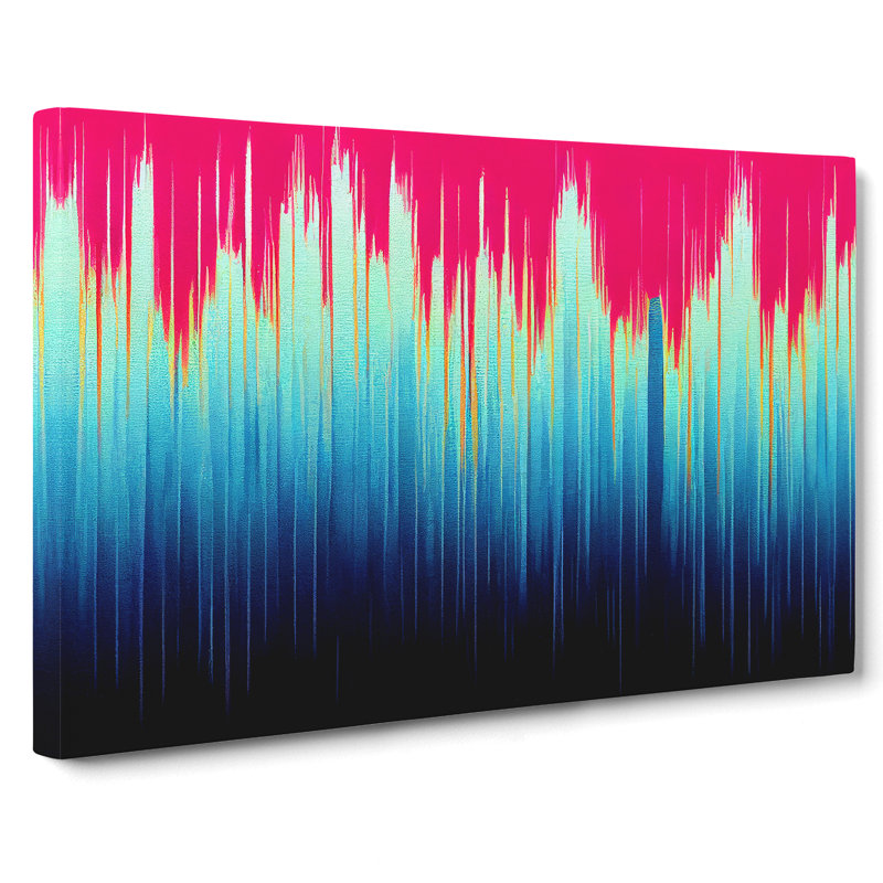 Equalizer Audio Vol.1 Abstract - Wrapped Canvas, 50cm H x 76cm W x 3cm D