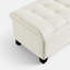 Banc de rangement capitonné l 49 po