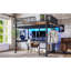 Multifunctional Beds With Storage, Full Metal Modern Loft For Home