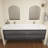 Victoria 84''Bathroom Vanity Base-94524419