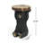 Bear-Shaped Side Table, Weather-Resistant MGO Composite