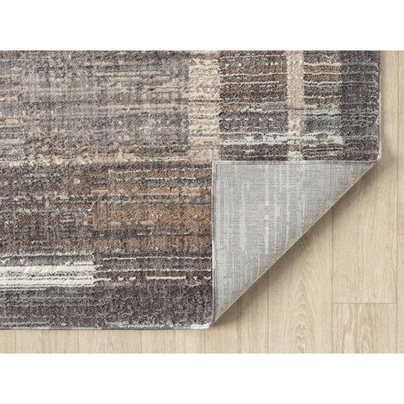 Tapis gris uni 7 pi 11 po x 7 pi 11 po Faraj Victoria de United Weavers