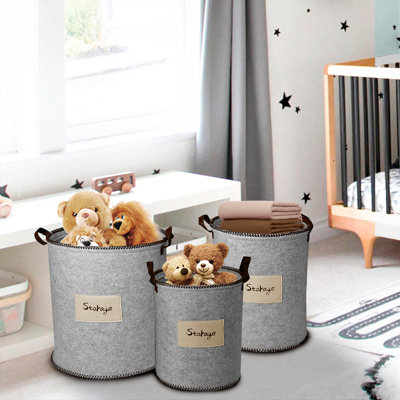 Chessman Fabric Laundry Hamper with Handles