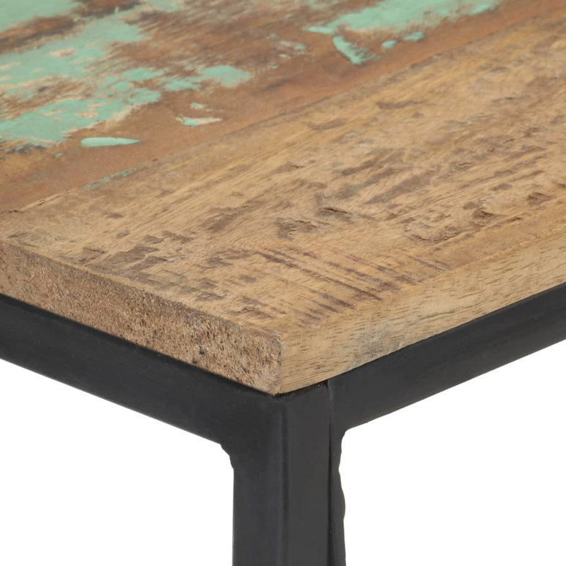 Console Table 43.3"x13.8"x29.5" Solid Mango Wood, Reclaimed Wood