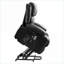 Fauteuil inclinable électrique avec massage, chauffage et amp; USB | Polaire | Noir