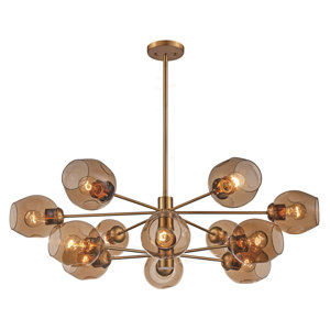 Pinehurst 12 - Light Sputnik Sphere Chandelier