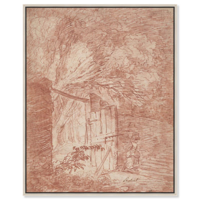 «The Garden Gate Canvas Classic Sketches» par Art Remedy