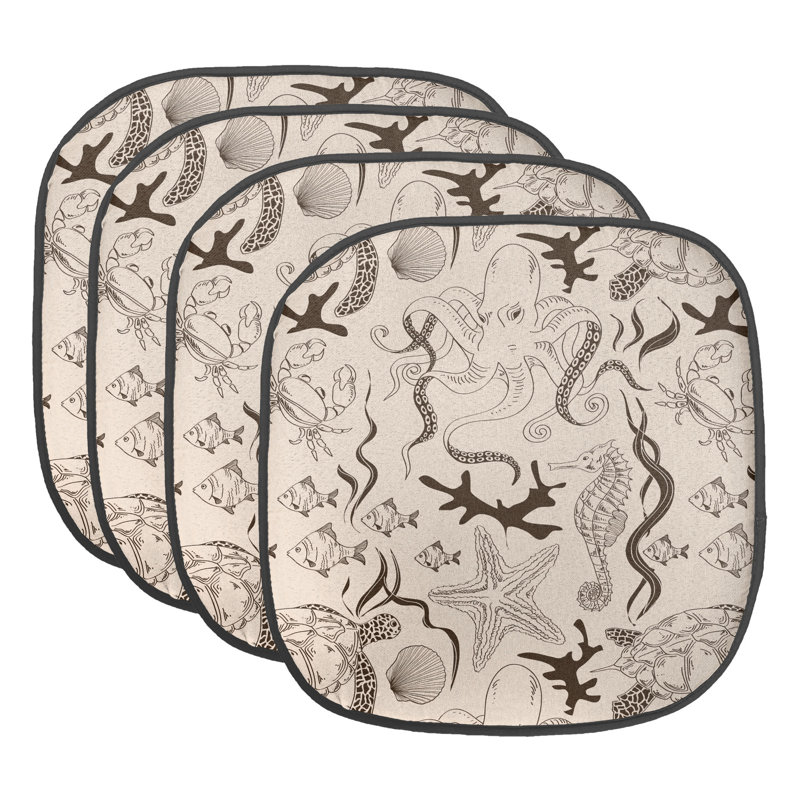 Outdoor 1.38'' Dining Chair Seat Cushion