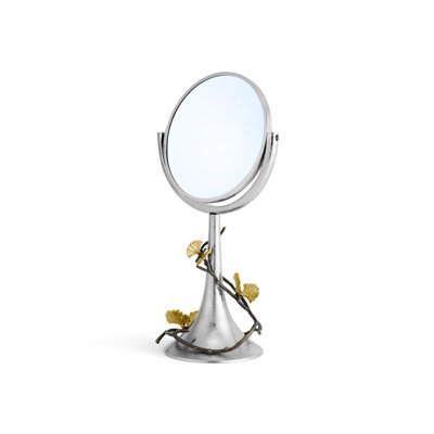 Butterfly Ginkgo Flat Metal Mirror