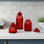 Ensemble de pots de cuisine en verre