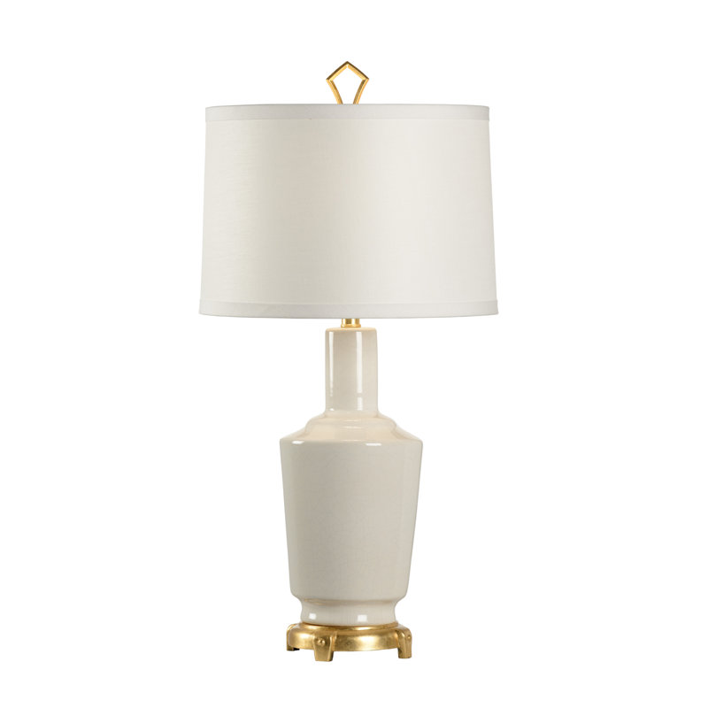Emma Table Lamp, Snow