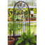 H Potter 72” Heavy Duty Garden Trellis – 60 lb Solid Iron Scrollwork Panel