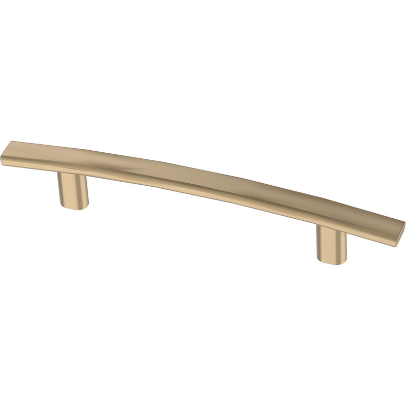 Subtle Arch Cabinet Bar/Handle Pull Multipack, Champagne Bronze, 3.78"