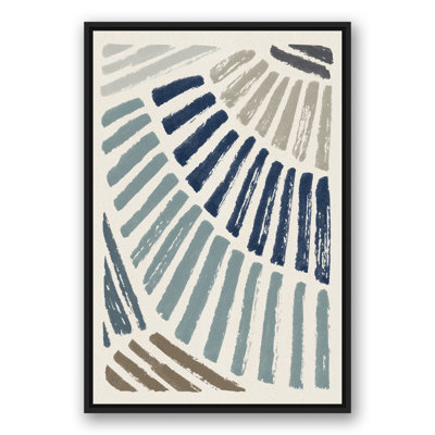 Blue Sun Rays - Peinture