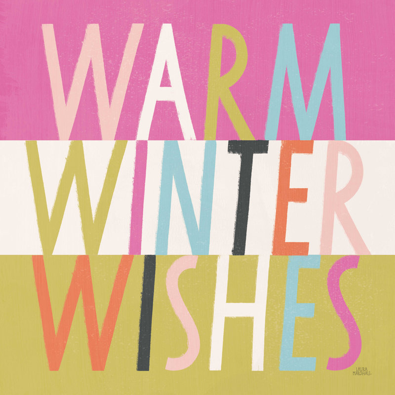 Bright Christmas Wishes IV, H 30 po x l 30 po, Blanc, Imprimé à cadre argenté