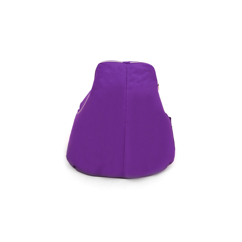 Fauteuil à billes, Polyester mauve