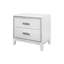 Table de chevet blanche