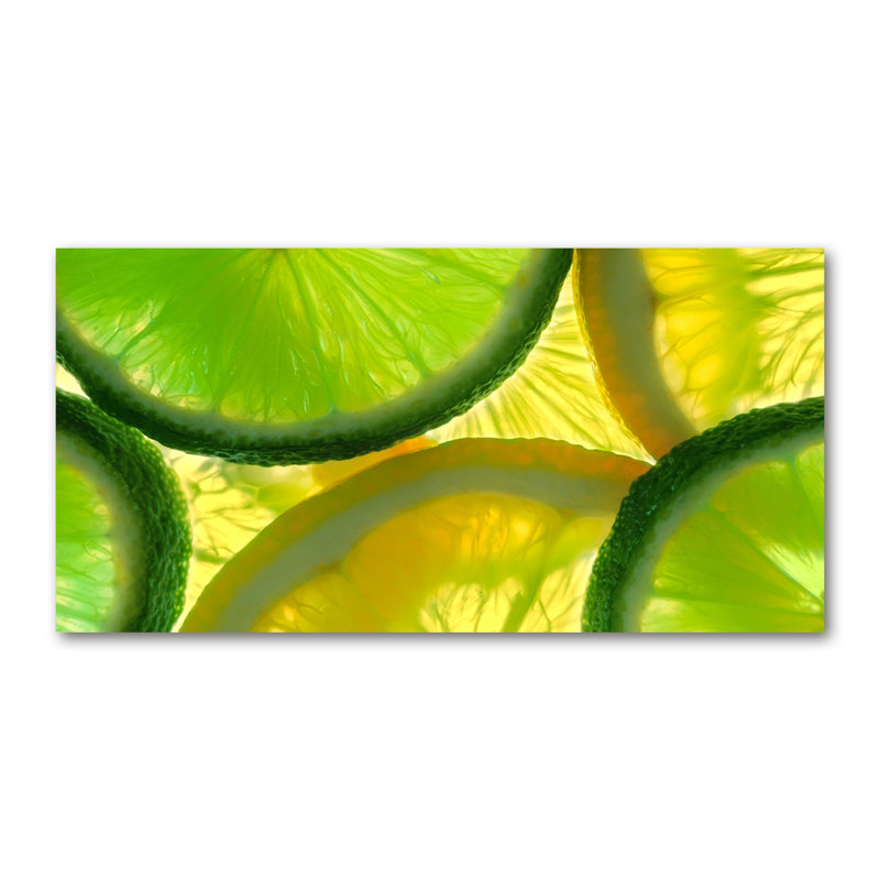 Lime And Lemon - Wrapped Canvas Print