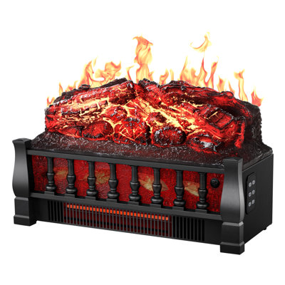  21 Inches Electric Fireplace Heater,750w/1500w Heating With 5 Adjustable Flame Effects, Remote Control & Overheat Protection, Realistic 3d Flames, Perfect For Bedrooms & Living Room