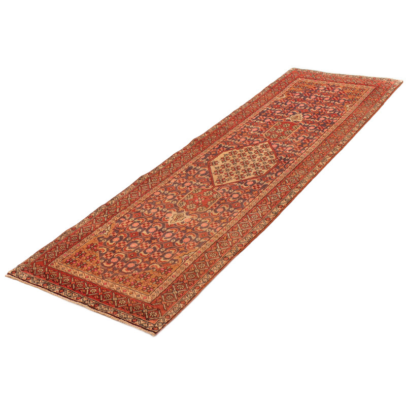 One Of Kind Handmade Andelz Grey Rug 3'3" x 11'0"