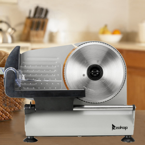 YINXIER Stainless Steel Electric Meat Slicer