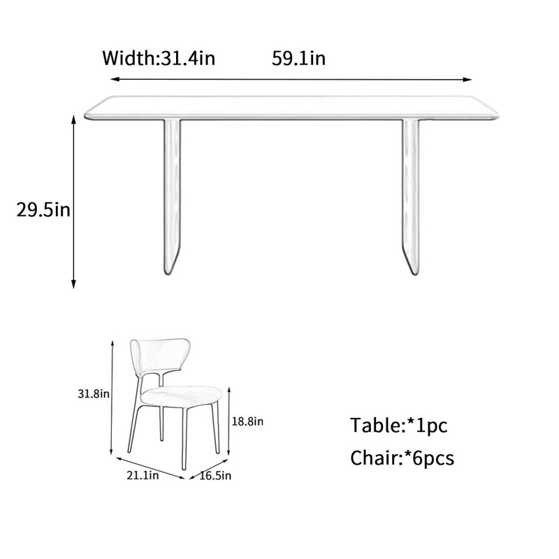 Lindauer, 29.5"H x 59.1"L x 31.4"W