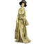 Geisha With Plum Tree Kimono Figurine