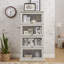 Vitrine de rangement vitrée à 4 niveaux-1345212130