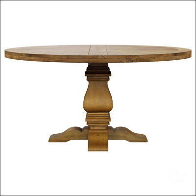 Round Wood Dining Table