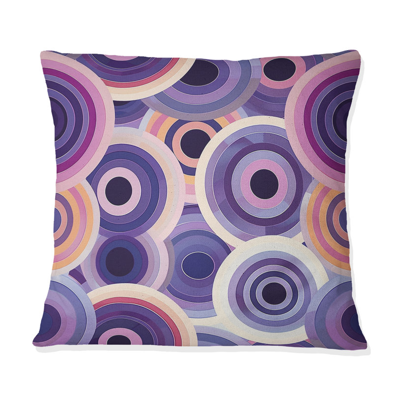 Coussin Retro Mid-Century, H 16 po x l 16 po