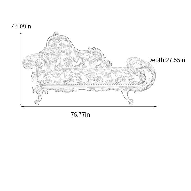 Fauteuil inclinable ergonomique en bois massif, Orienté à gauche (vu de face)