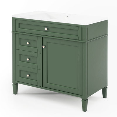 Meuble-lavabo 36 po avec lavabo supérieur