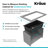 KRAUS 31-in Undermount Single Bowl Kitchen Sink with WasteGuard™ Garbage Disposal