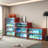 Glass Door Shoe Box Shoe Storage Cabinet For Sneakers With RGB Led Light-128514389