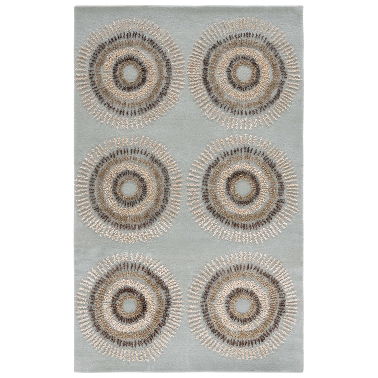 Jorie Hand Tufted Wool Geometric Rug