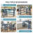 Azaruddin Outdoor Rectangular Counter Height Patio Bar Table HDPE-125978377