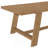 Gavilon Brown Rectangular Trestle Base Dining Table