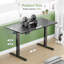 Bureau électrique pour travailler debout, bureau à hauteur réglable, siège assis pour travailler au bureau, table d'ordinateur ergonomique avec mémoire-622620253-622620248