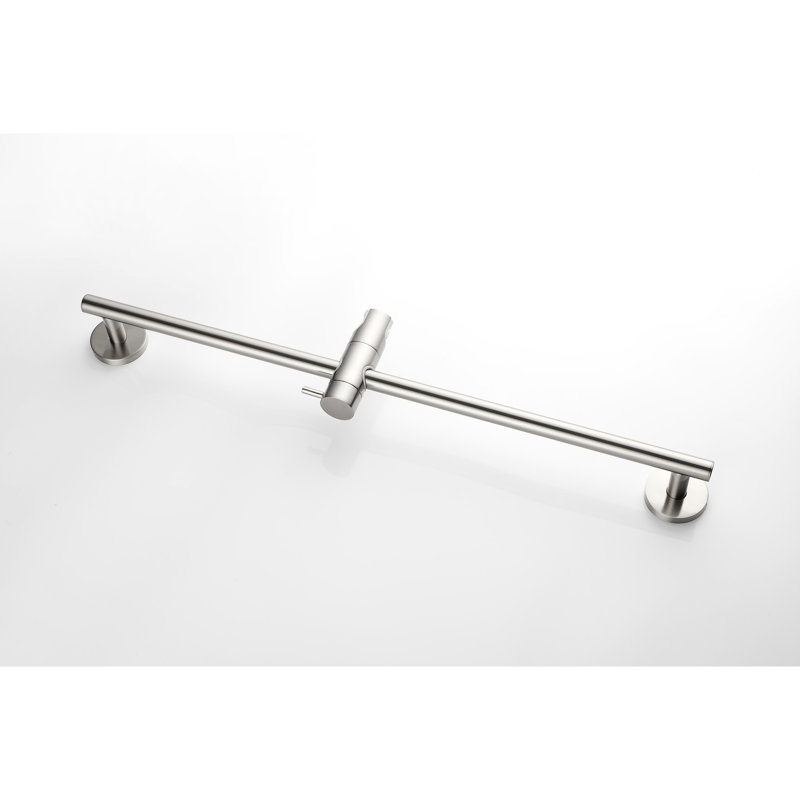 Height Adjustable Handheld Shower With 28 - Inch Slide Bar And 59 Hose, Stainless Steel, Multiple Spray Choices For Diverse Applications Hose Bar, Modifiable Feature, Steel Material, Options