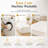 Kopervik Quilted Mattress Pad, Fitted Elastic Protector Cover, Deep Pocket up to 18 Inches, Machine Washable-1196579076